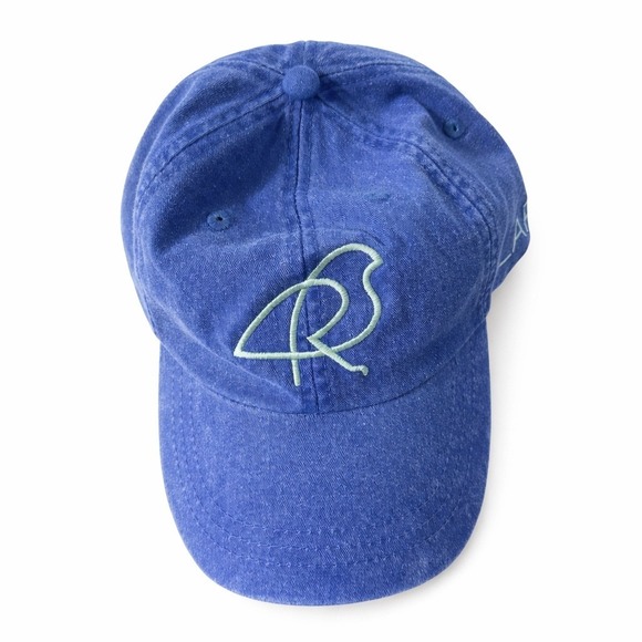 Adams Unisex Royal Blue Bird Embroidered Dad Hat Strapback NWT LP101 Gorpcore - Picture 2 of 5